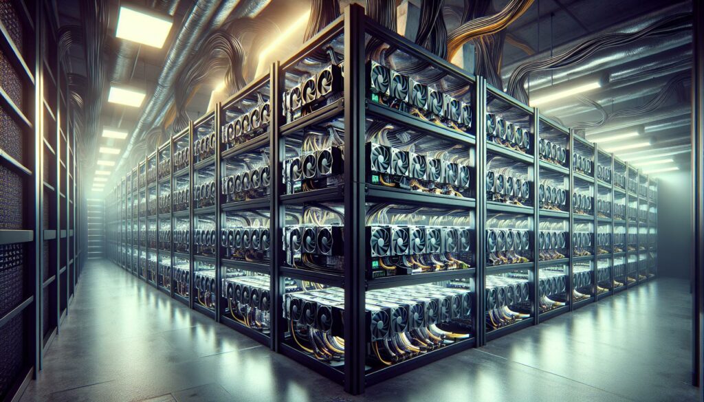 massive cryptocurrency rig discovered under polish